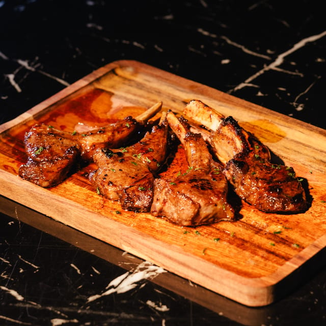 Lollipop Lamb Chops.