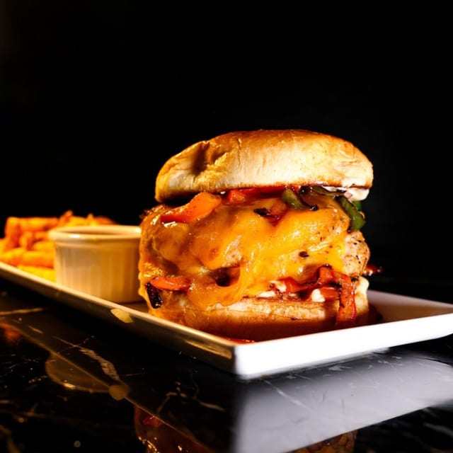 Build Your Own Turkey Burger Sandwich.