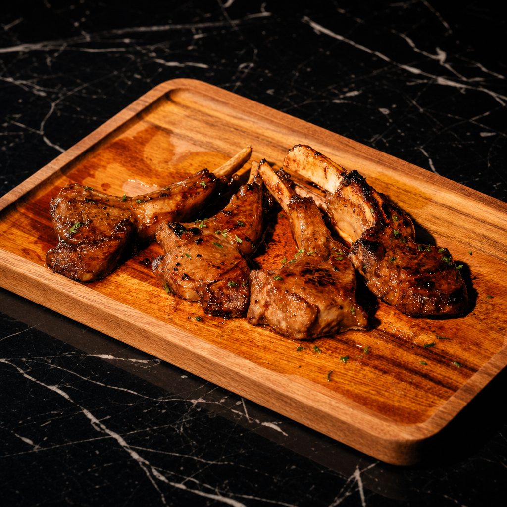 Lollipop Lamb Chops.