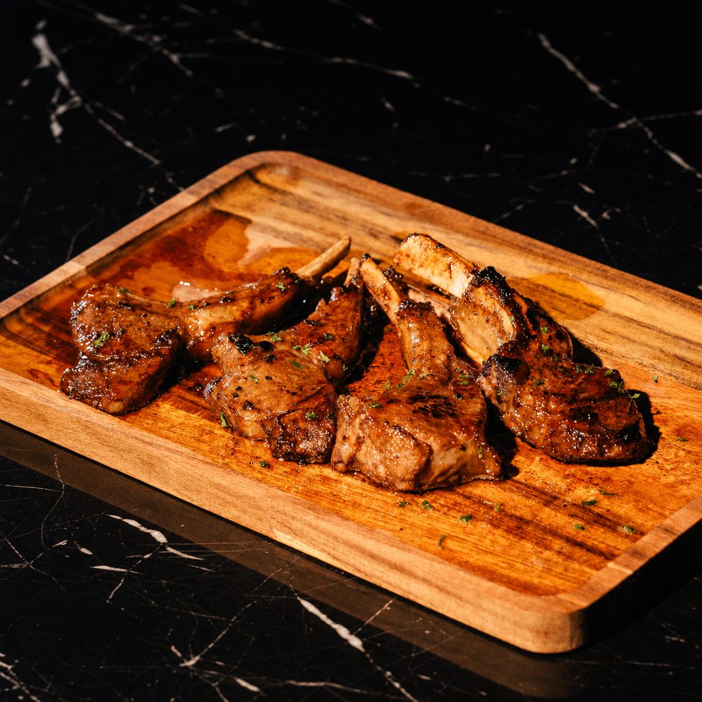 Lollipop Lamb Chops.
