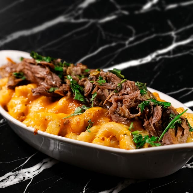 Lamb Mac & Cheese.