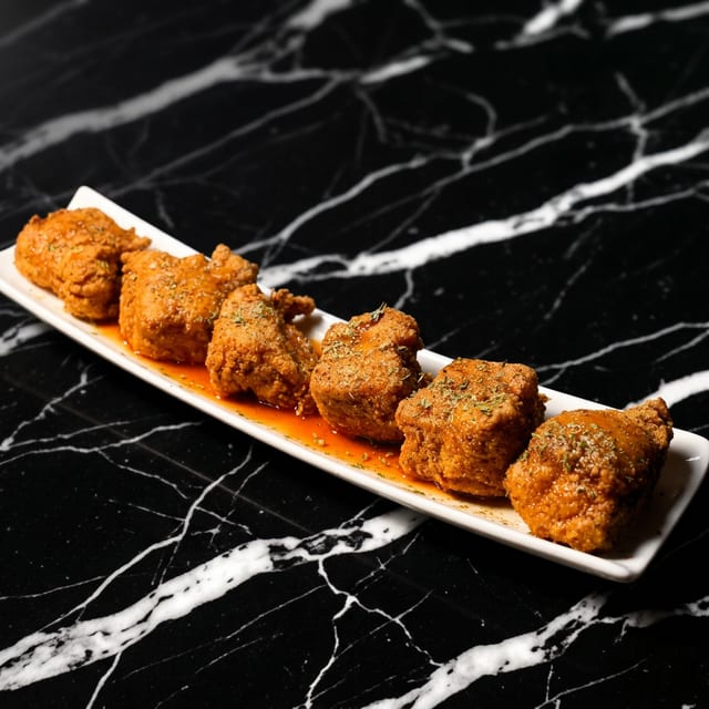 Salmon or Shrimp Bites.