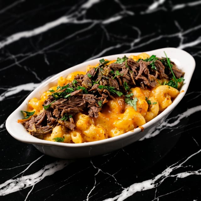 Lamb Mac & Cheese.